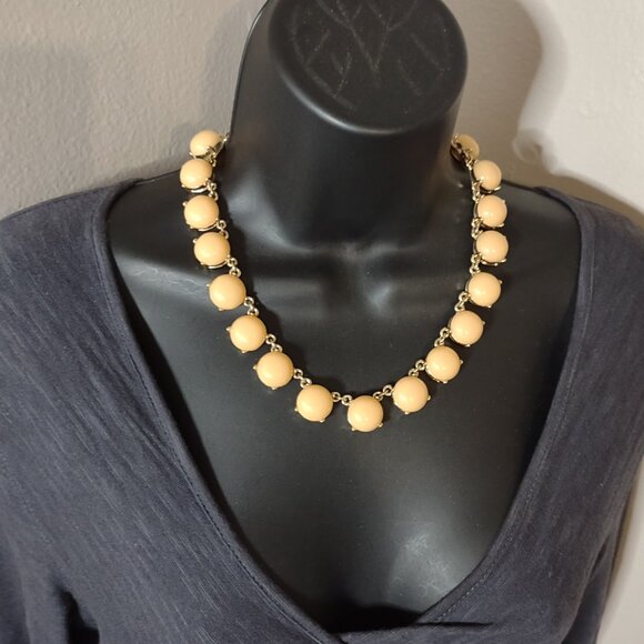 20 Inch Light Orange J Crew Necklace - Picture 2 of 12